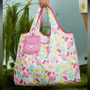 NWT SHEIN X Care Bears Watermelon & Unicorn
Pattern Shopper/Laundry Tote Bag